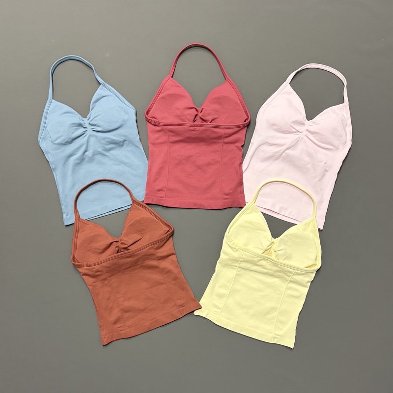 Gym Women Sports Tank Top Seam - огляд і ціна Sports Bra Racerback