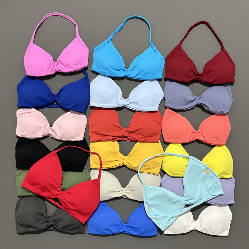 Sports Strappy Bra Yoga Underw - огляд і ціна Sports Bra Racerback