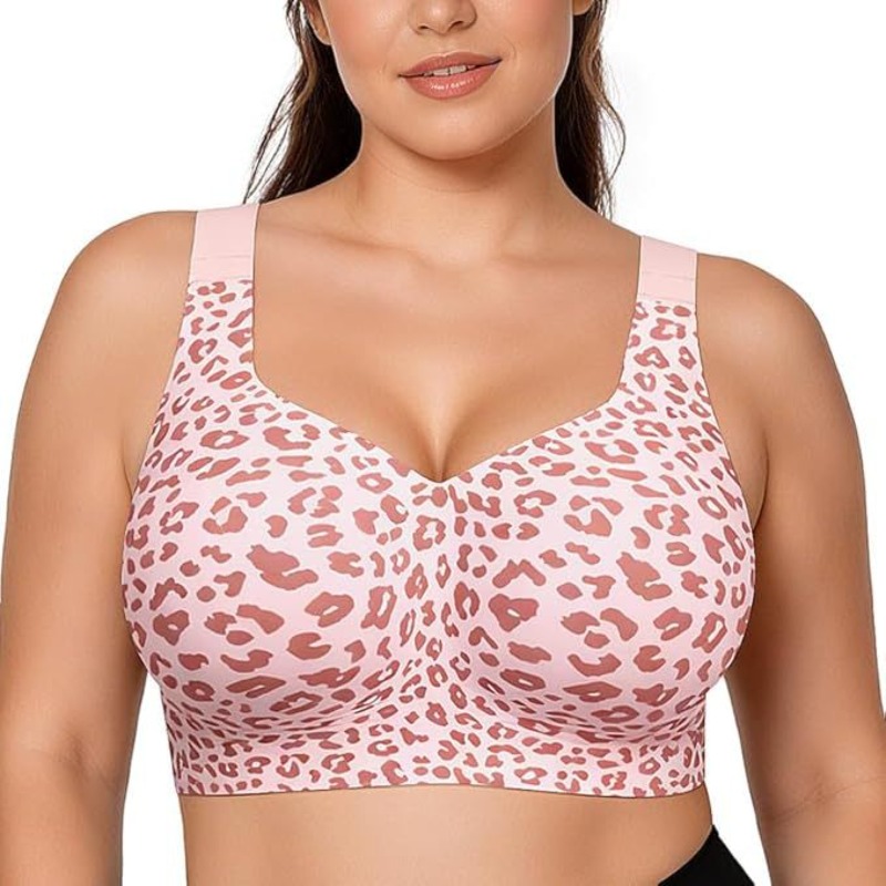 Leopard Jelly Bras No Underwir - огляд і ціна Minimizer Bra Women