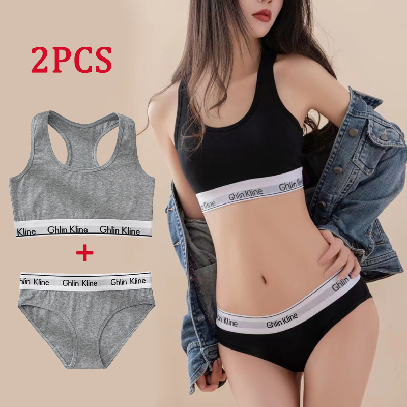 2PCS Ghlin Kline Underwear wit - огляд і ціна T Shirt Bra Seamless